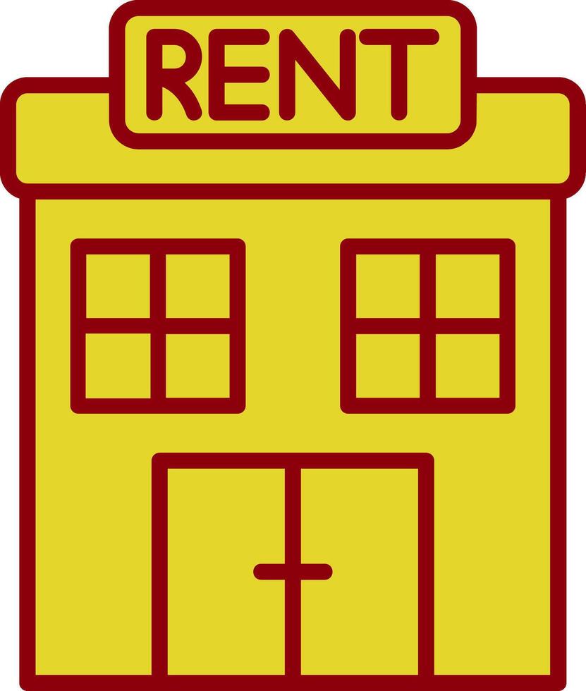 Renting Vintage Icon Design vector