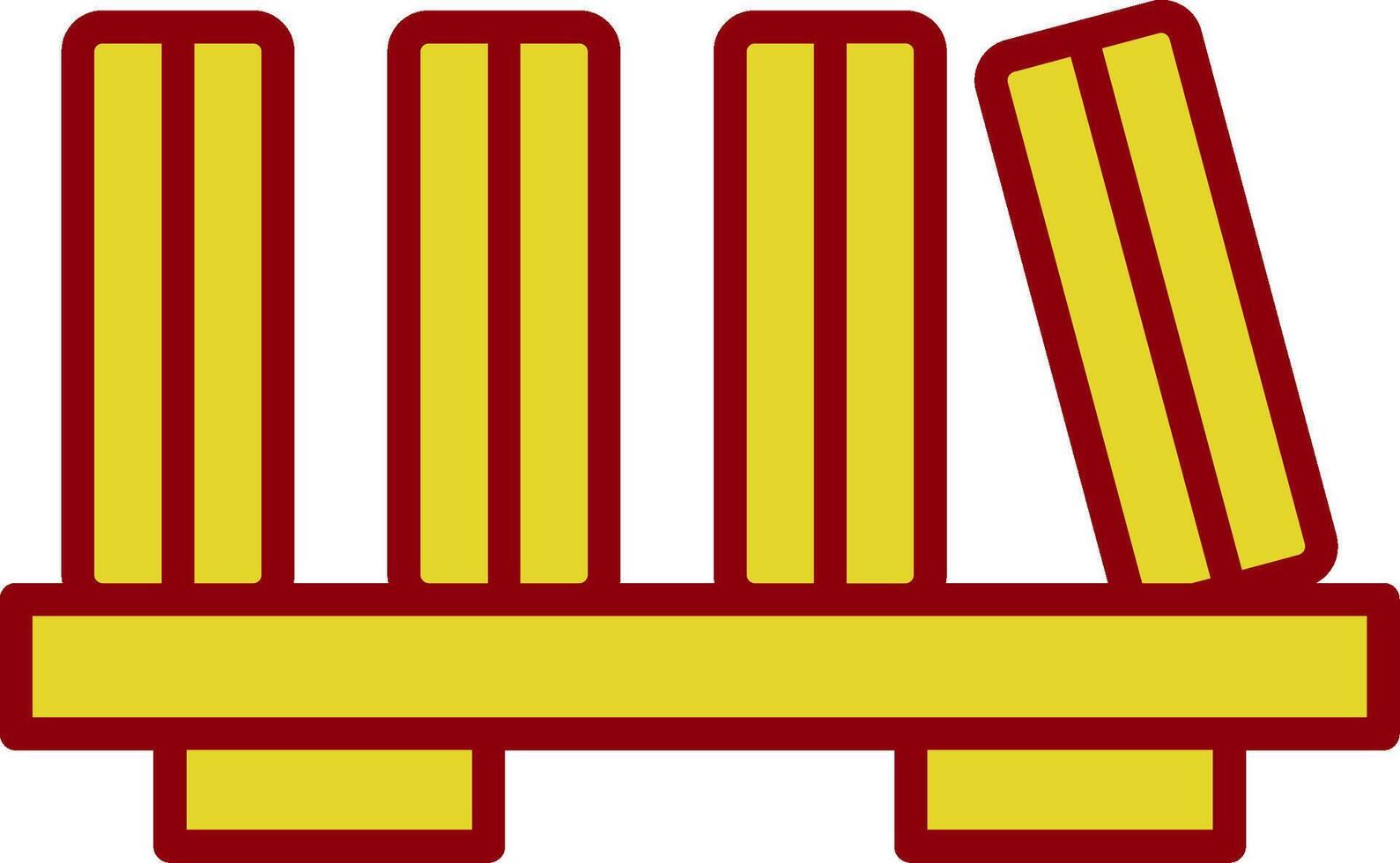 Book Shelf Vintage Icon Design vector