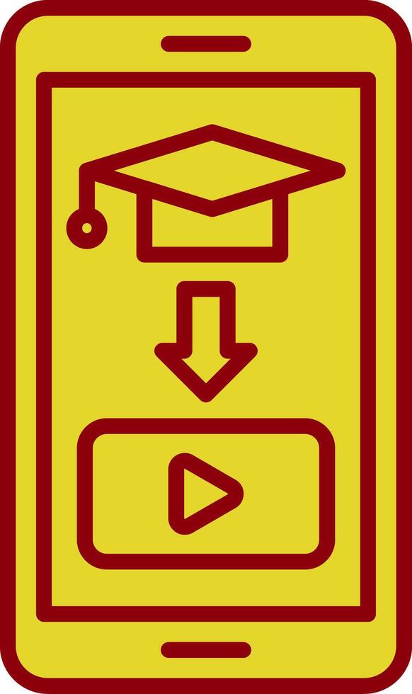 Educational Vintage Icon Design vector