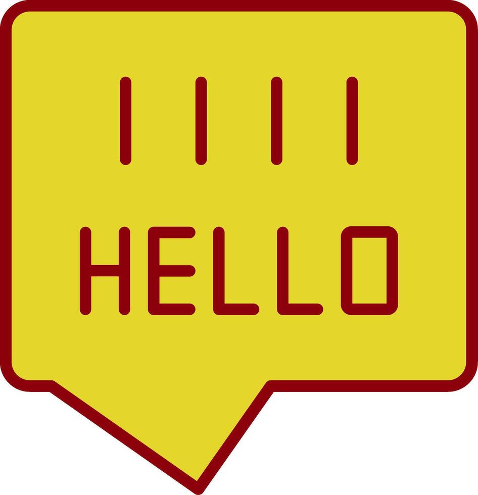 Speech Vintage Icon Design vector