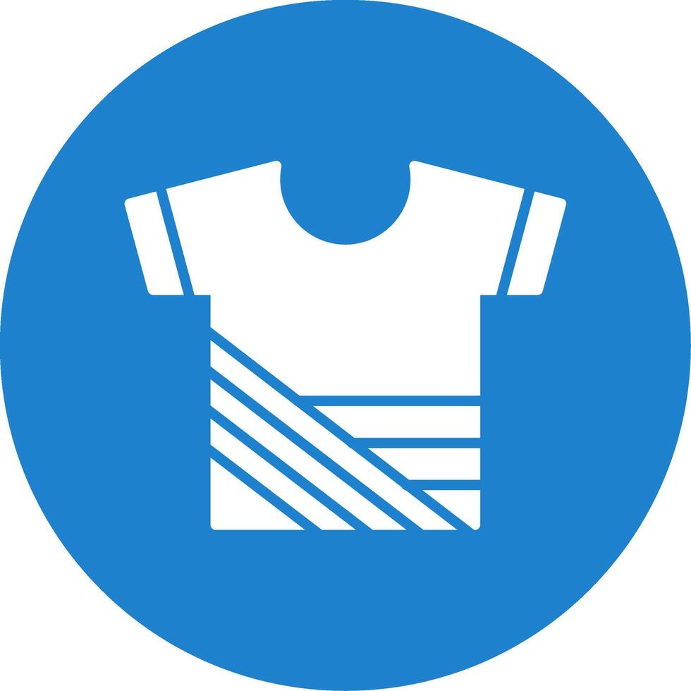 Shirt Multi Color Circle Icon vector