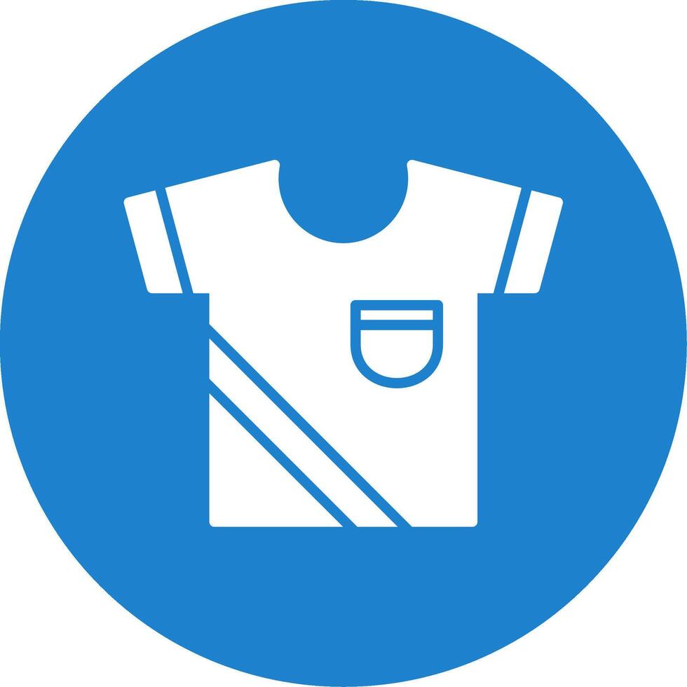 Shirt Multi Color Circle Icon vector