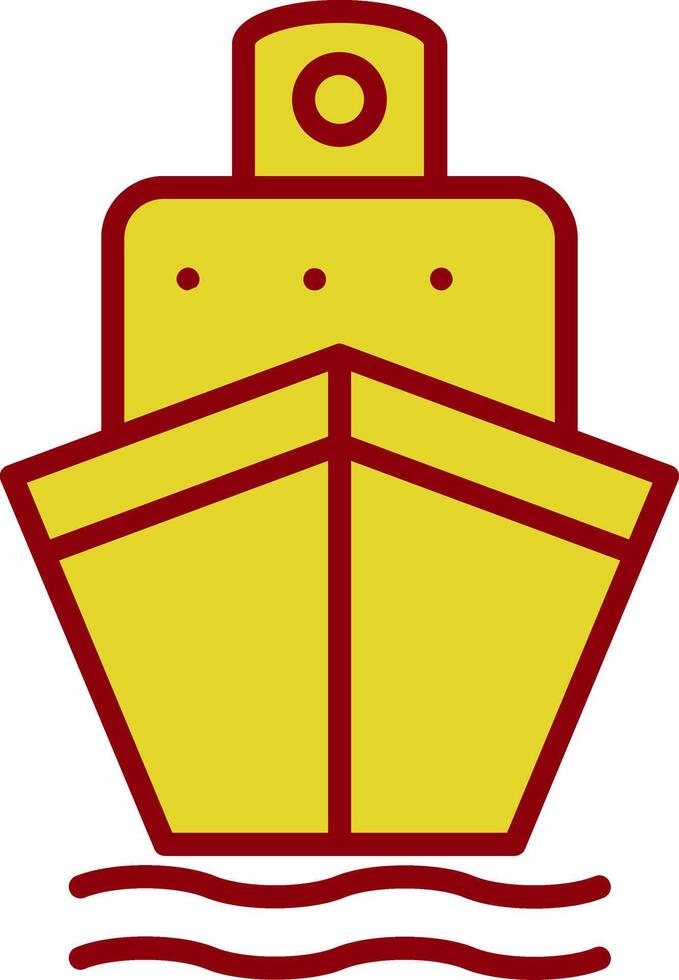 Boat Vintage Icon Design vector