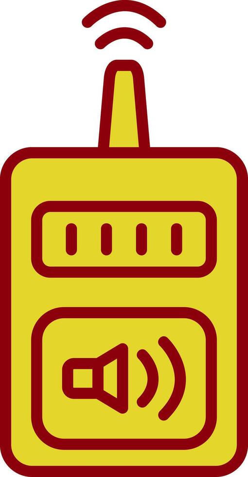 Device Vintage Icon Design vector