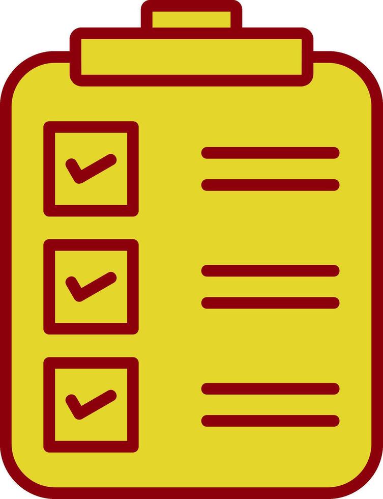 Check List Vintage Icon Design vector