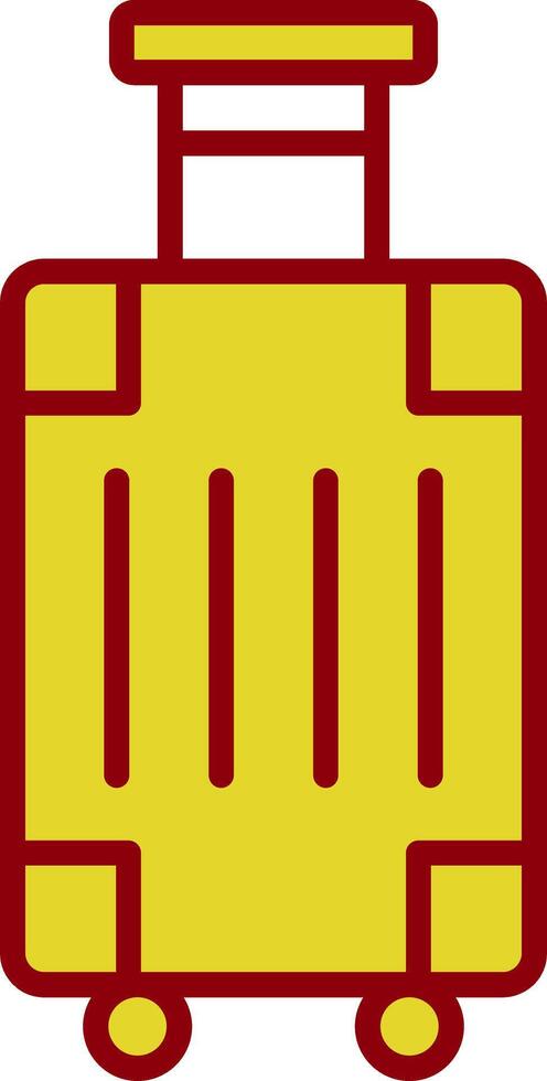 Luggage Vintage Icon Design vector