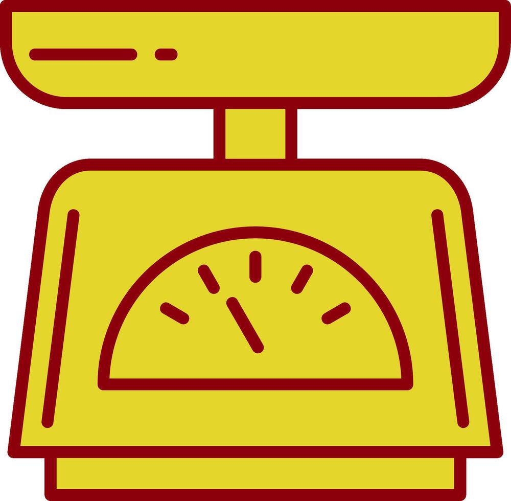 Weighing Vintage Icon Design vector