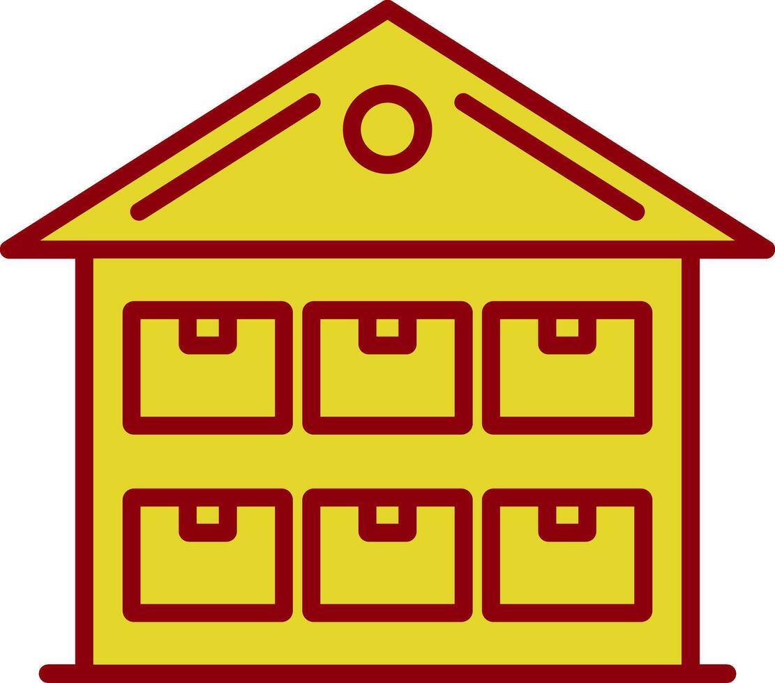 Storage Vintage Icon Design vector