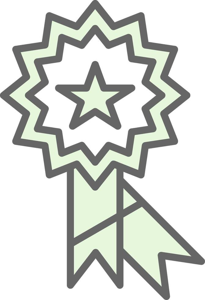 Badge Fillay Icon Design vector