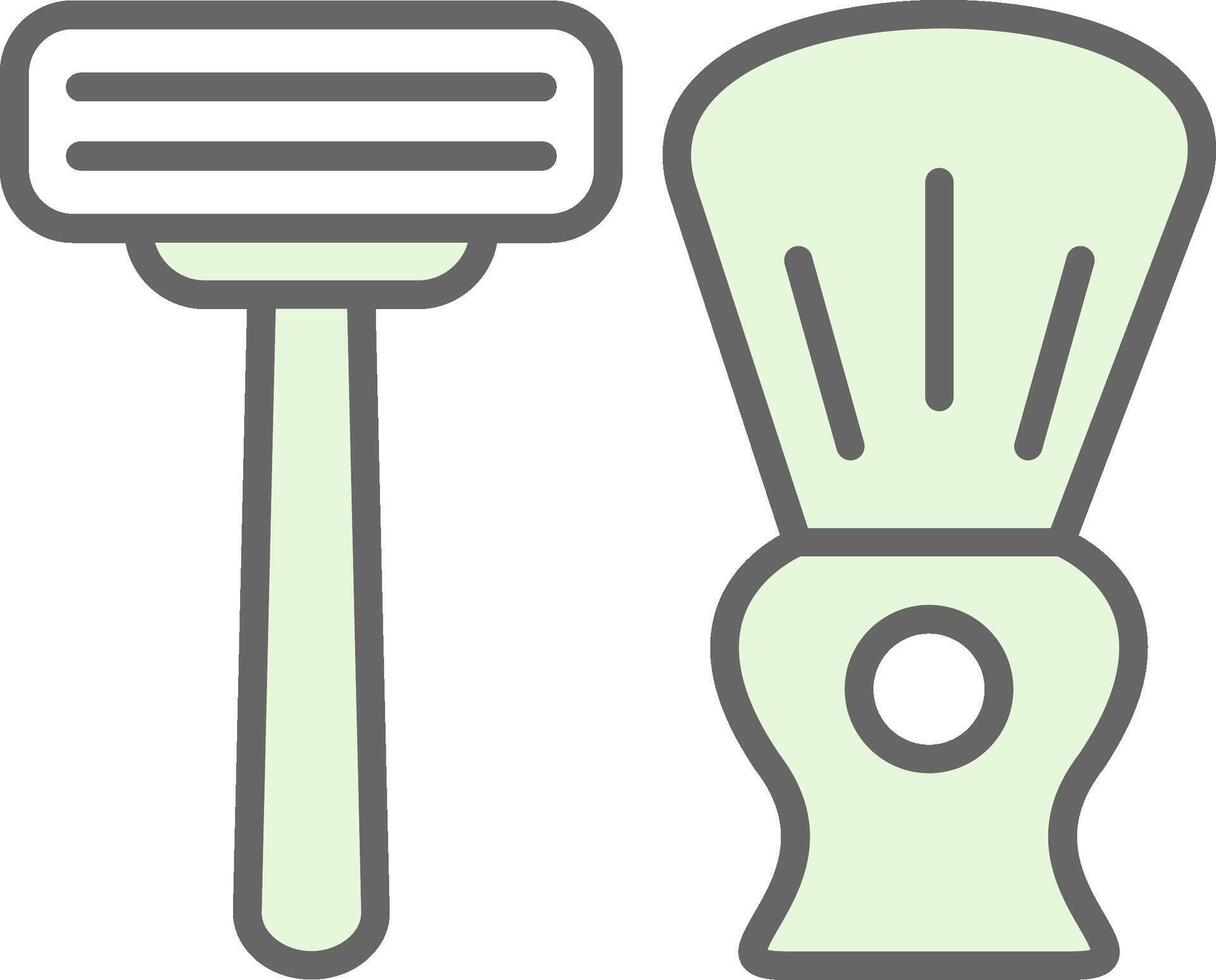 Shaving Fillay Icon Design vector