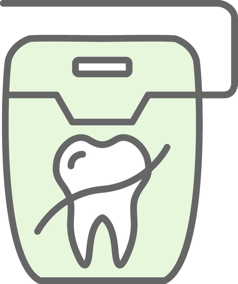 Floss Fillay Icon Design vector