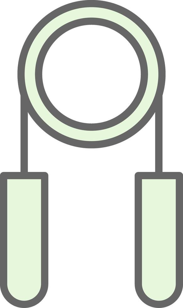 Hand Grip Fillay Icon Design vector