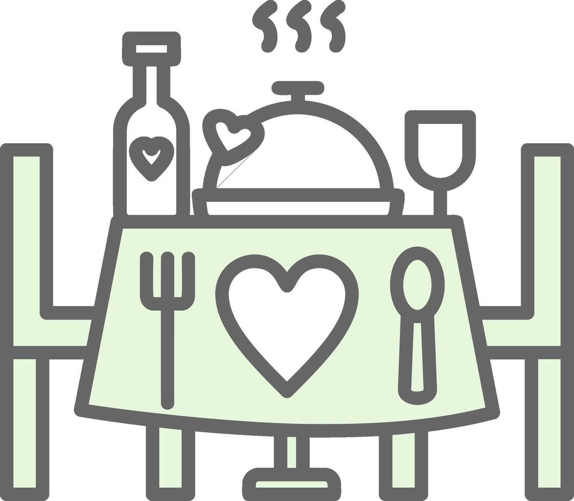 Banquet Fillay Icon Design vector