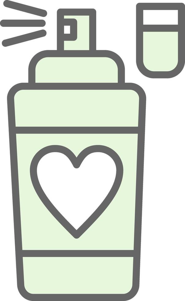 Perfume Fillay Icon Design vector
