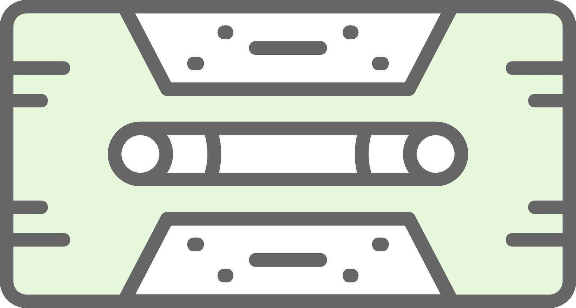 Cassette Tape Fillay Icon Design vector