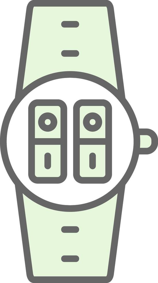 Switches Fillay Icon Design vector