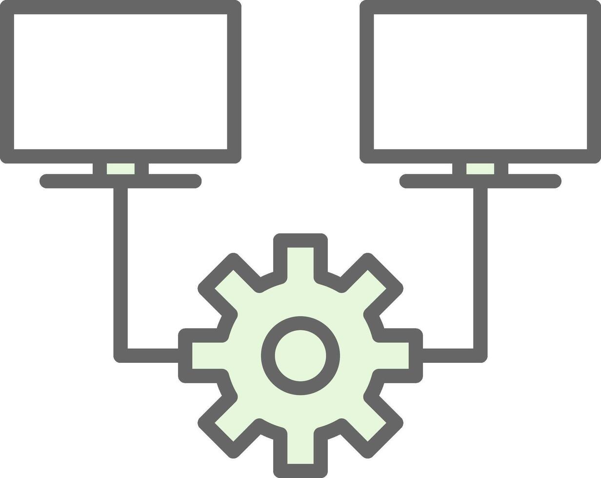 Multitask Fillay Icon Design vector