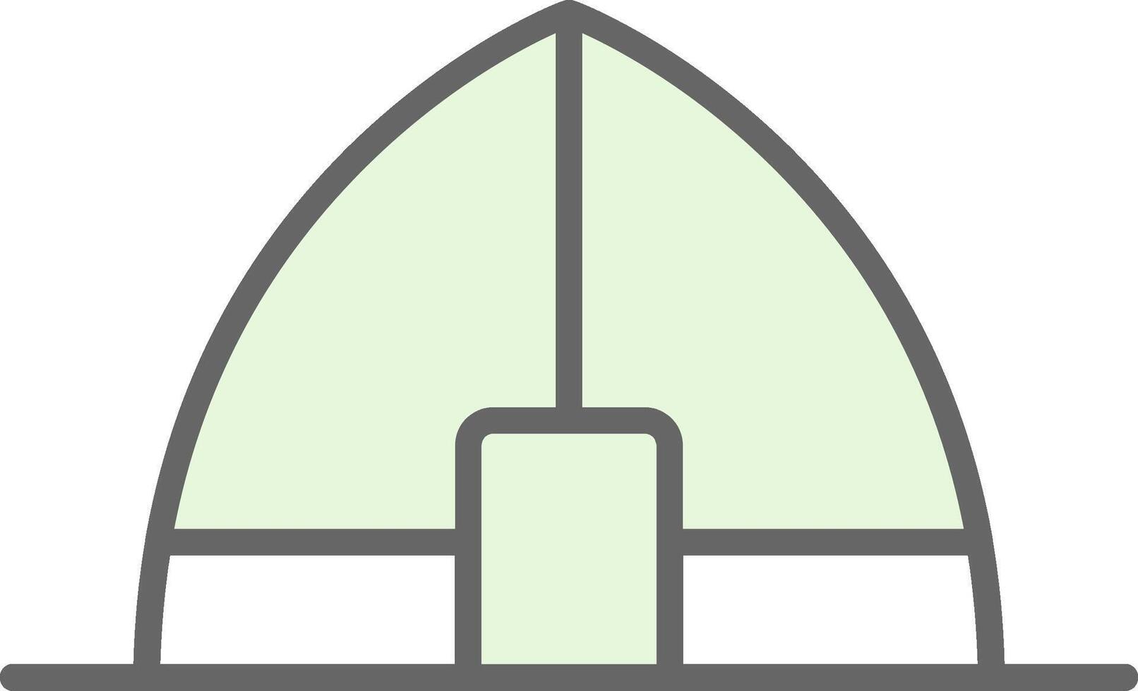 Tent Fillay Icon Design vector
