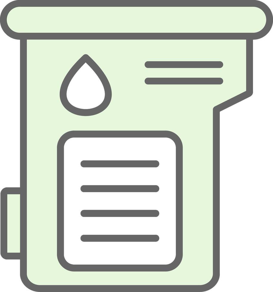 Cartridge Fillay Icon Design vector