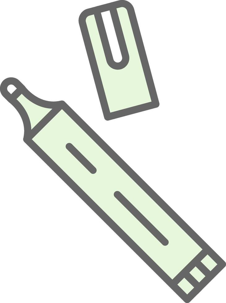Pen Fillay Icon Design vector
