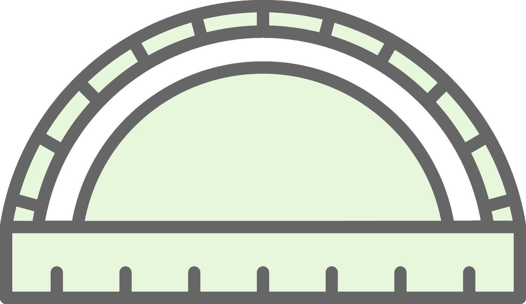 Ruler Fillay Icon Design vector