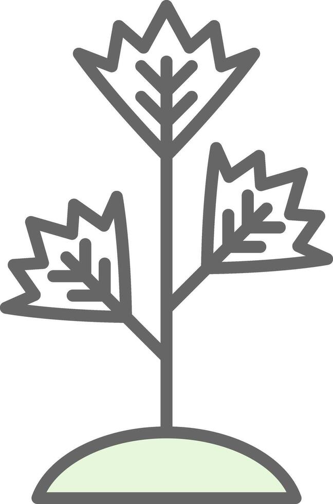 Parsley Fillay Icon Design vector