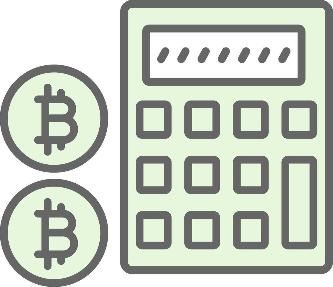 Calculator Calculator Fillay Icon Design vector