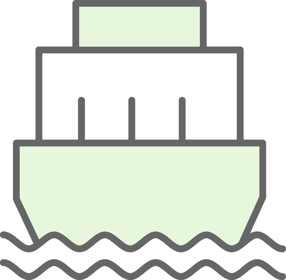 Port Fillay Icon Design vector