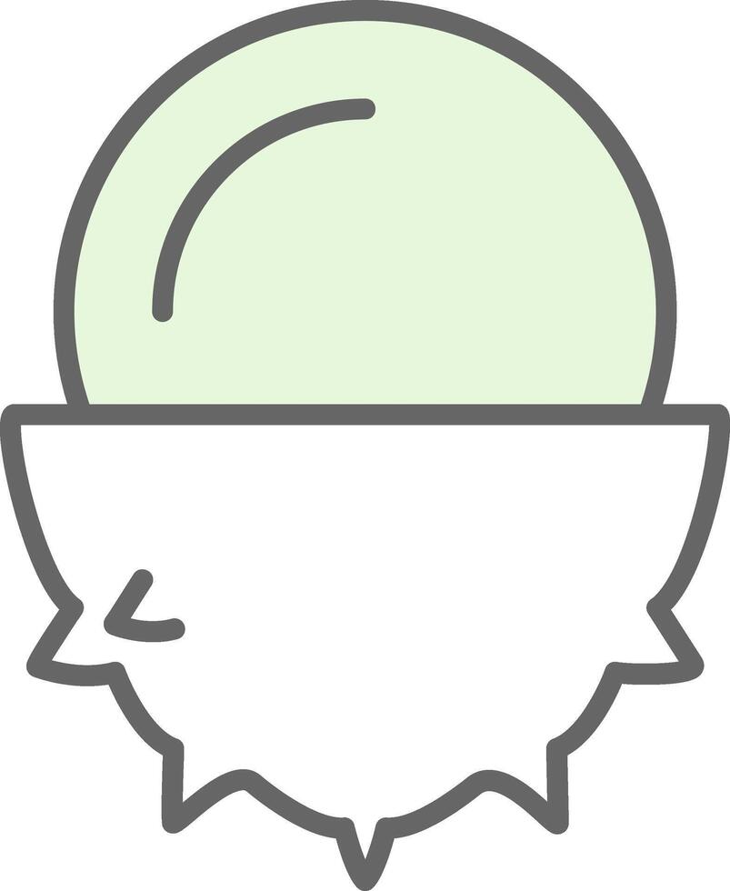 Lychee Fillay Icon Design vector