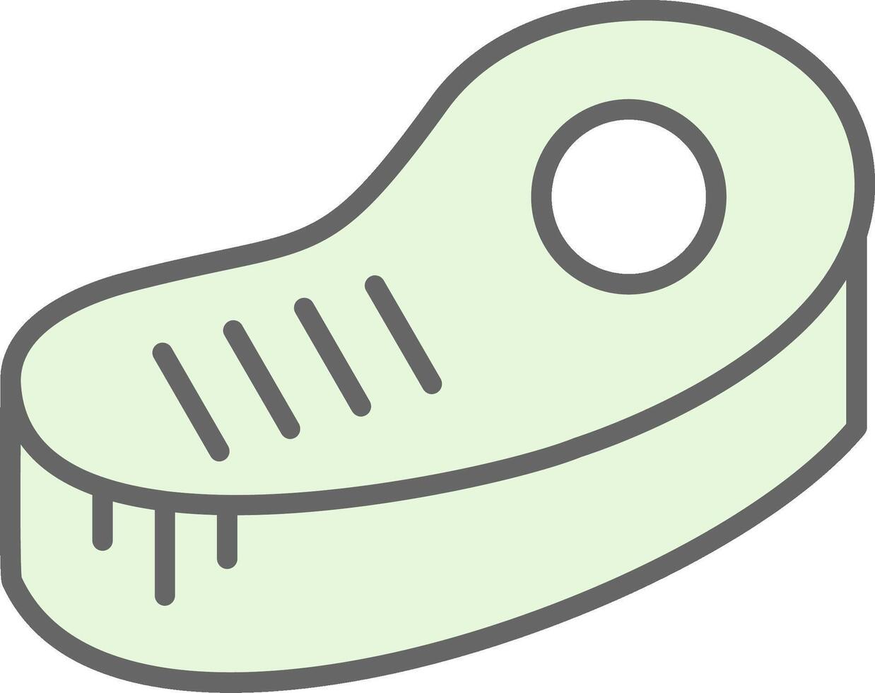 Steak Fillay Icon Design vector