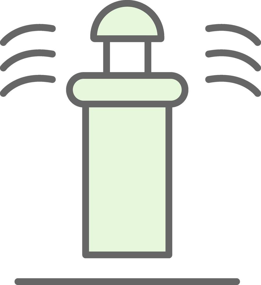 Sprinkler Fillay Icon Design vector