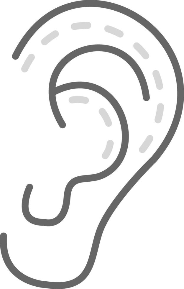 Plastic Surgery Fillay Icon Design vector