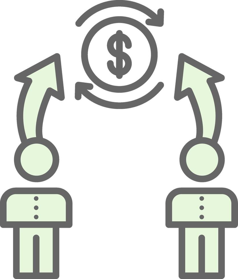 Synergy Fillay Icon Design vector