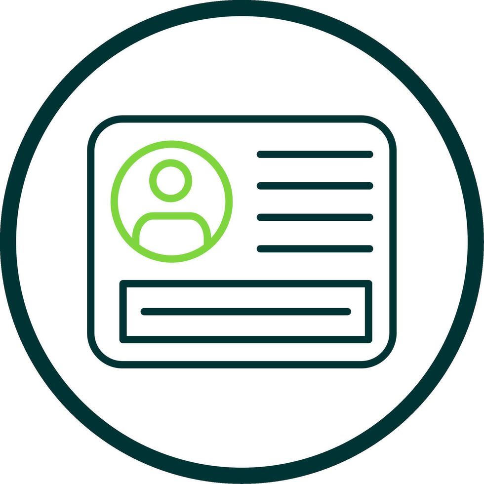 Pass Line Circle Icon Design vector