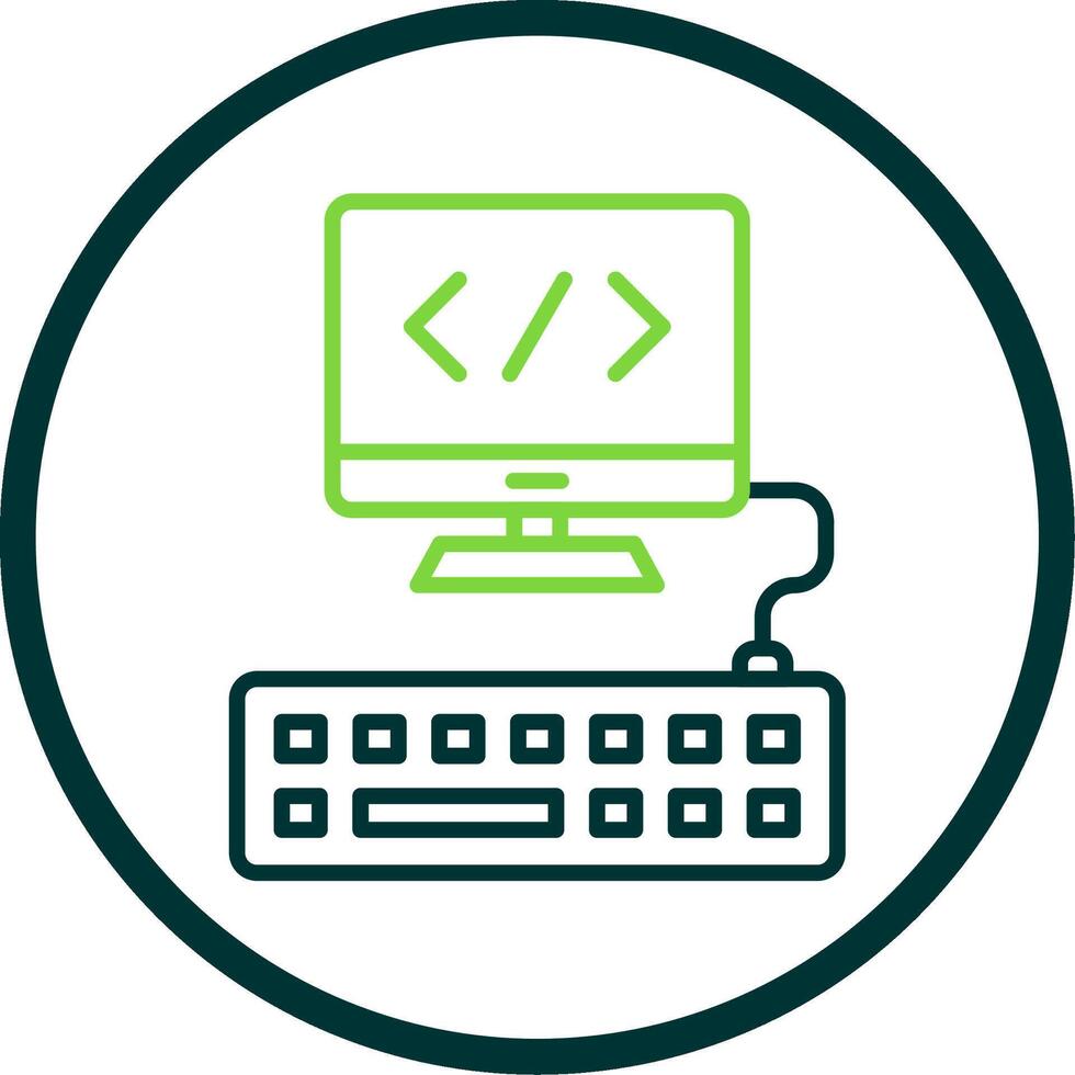 Web Programming Line Circle Icon Design 43658961 Vector Art at Vecteezy
