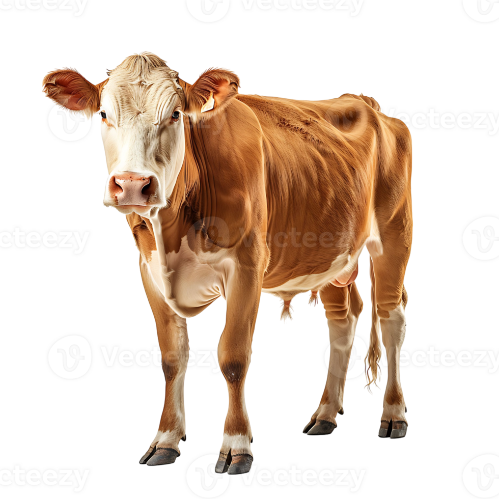 Cow on isolated background png