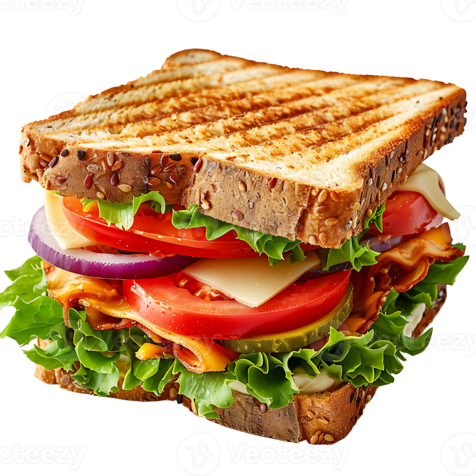 Sandwich on isolated background png
