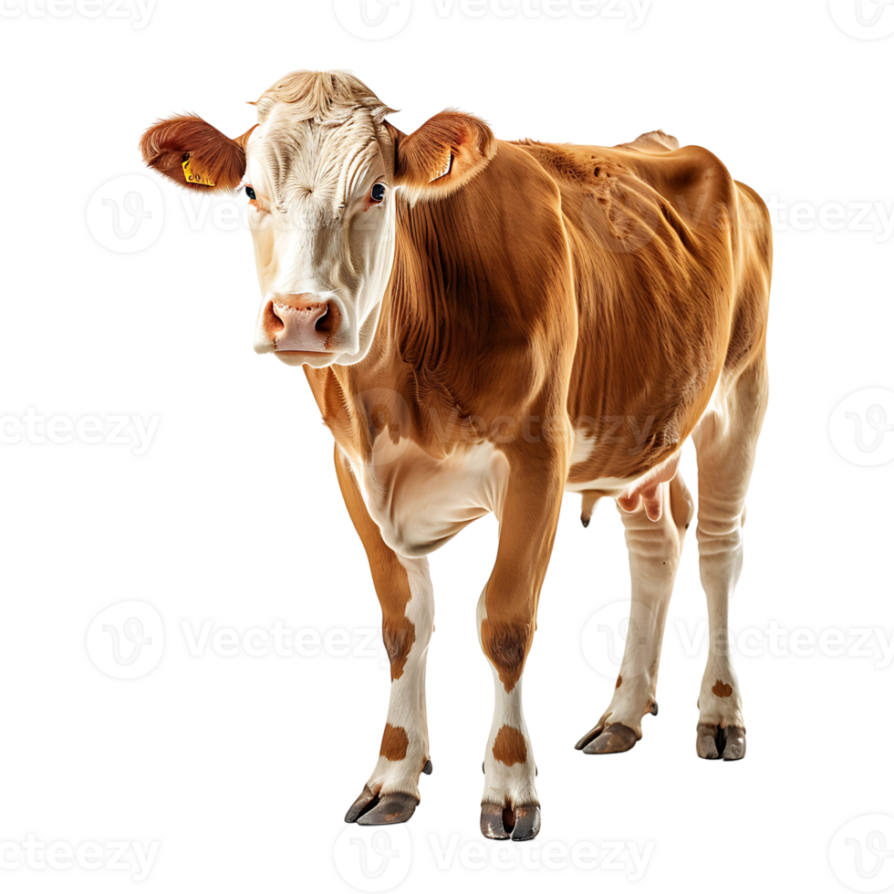 Cow on isolated background png