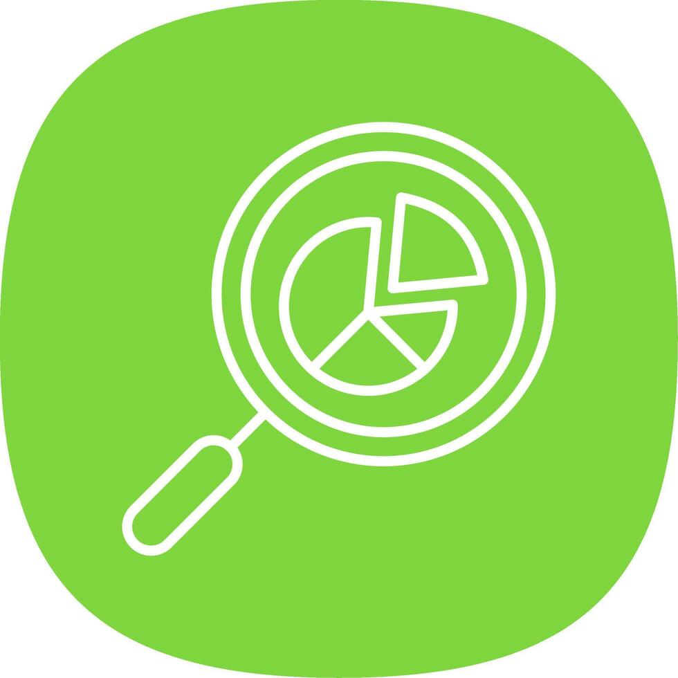 Seo Search Line Curve Icon Design vector