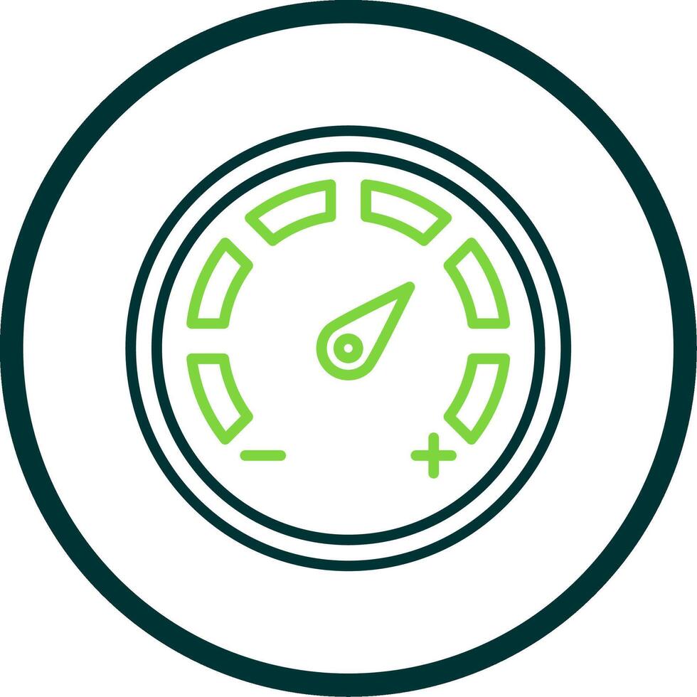 Gauges Dial Line Circle Icon Design vector