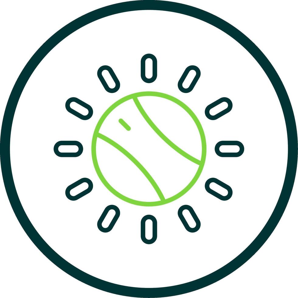 Dial Line Circle Icon Design vector