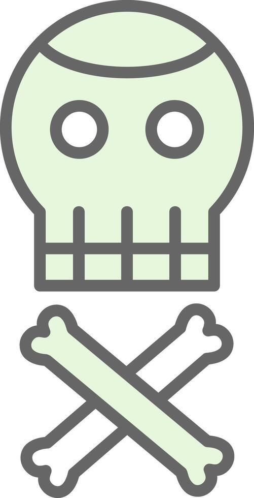 Danger Fillay Icon Design vector