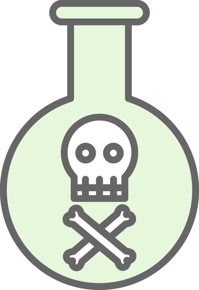 Poison Fillay Icon Design vector