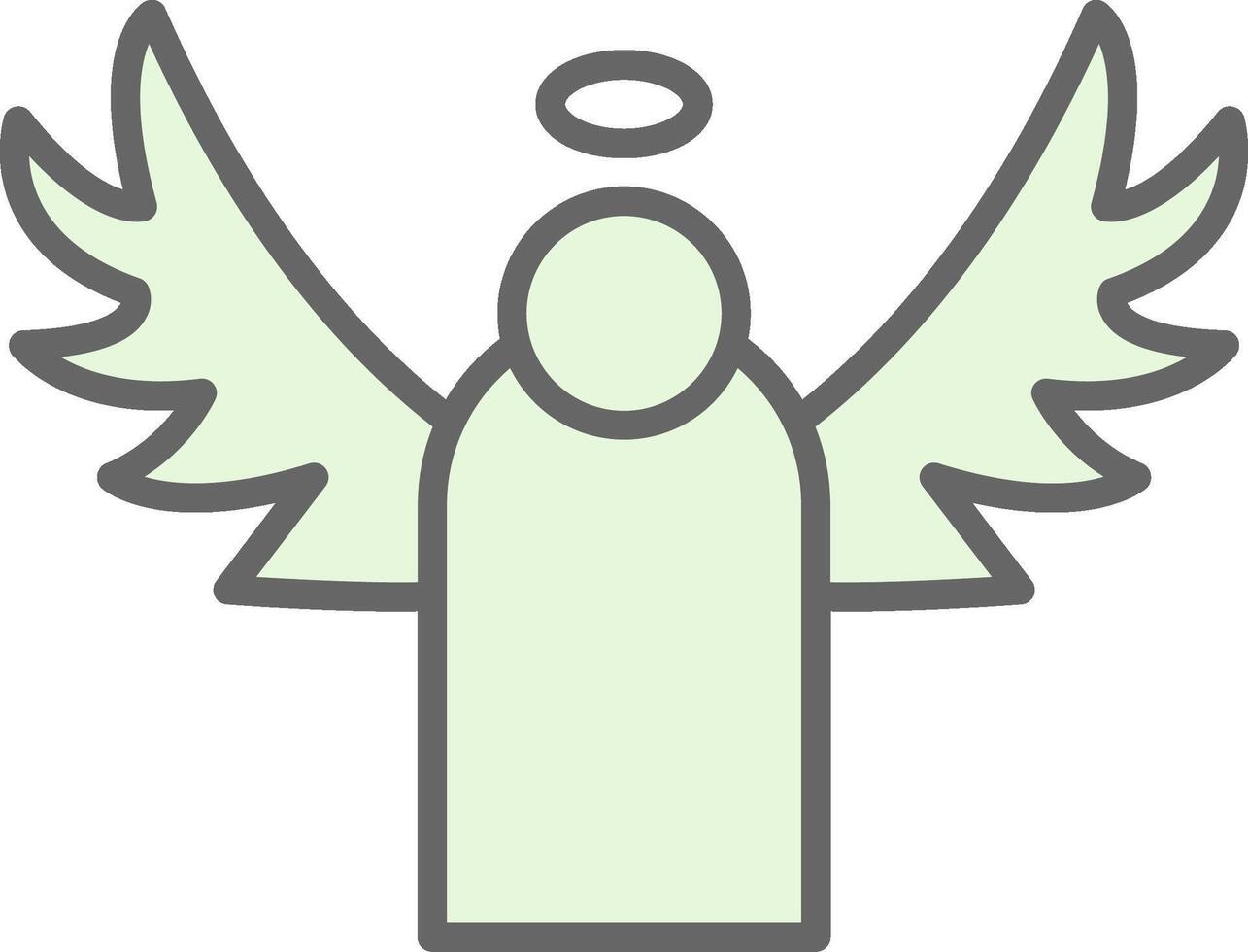 Angel Fillay Icon Design vector