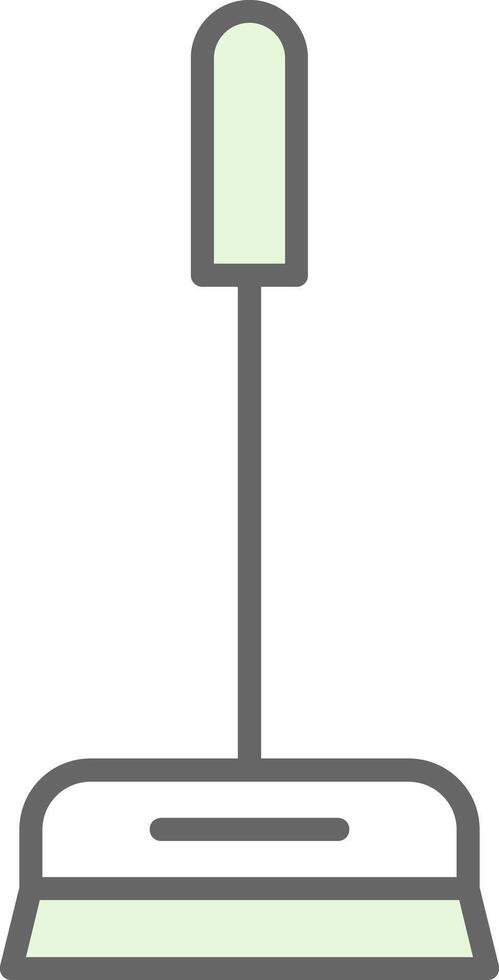 Cleaner Fillay Icon Design vector