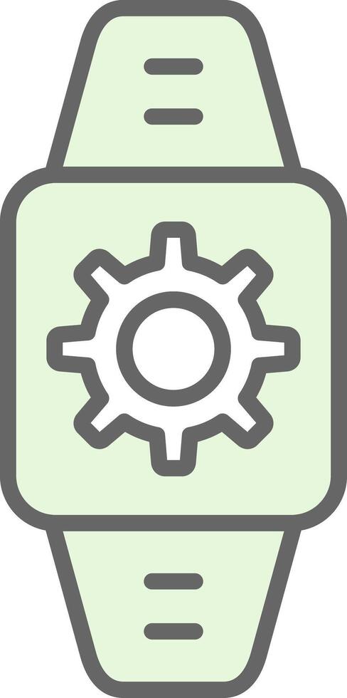 Smartwatch Fillay Icon Design vector