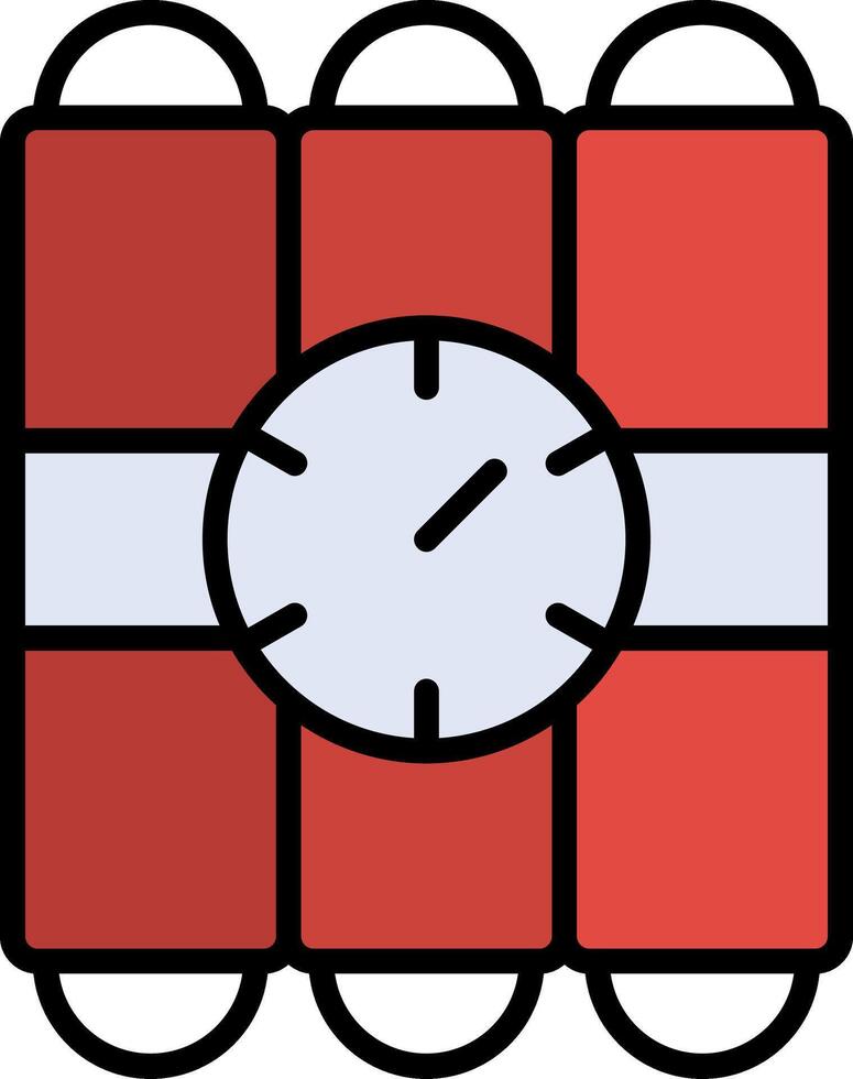 C4 Line Filled Icon vector