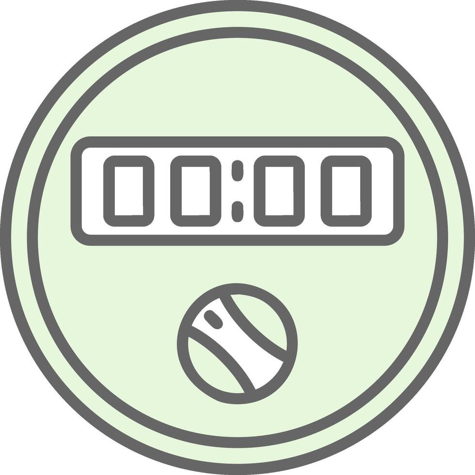 Dial Fillay Icon Design vector