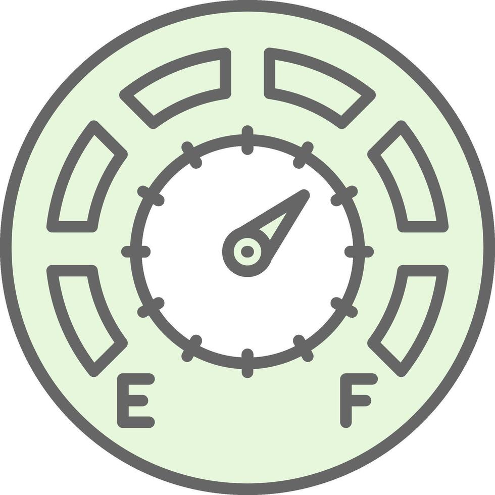 Gauge Fillay Icon Design vector