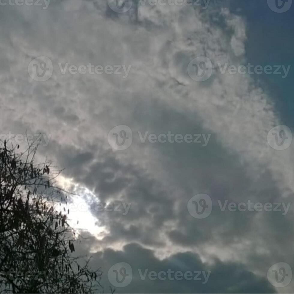 Clouds differ greatly in size, shape, and color. They can appear thin and wispy, or bulky and lumpy. photo